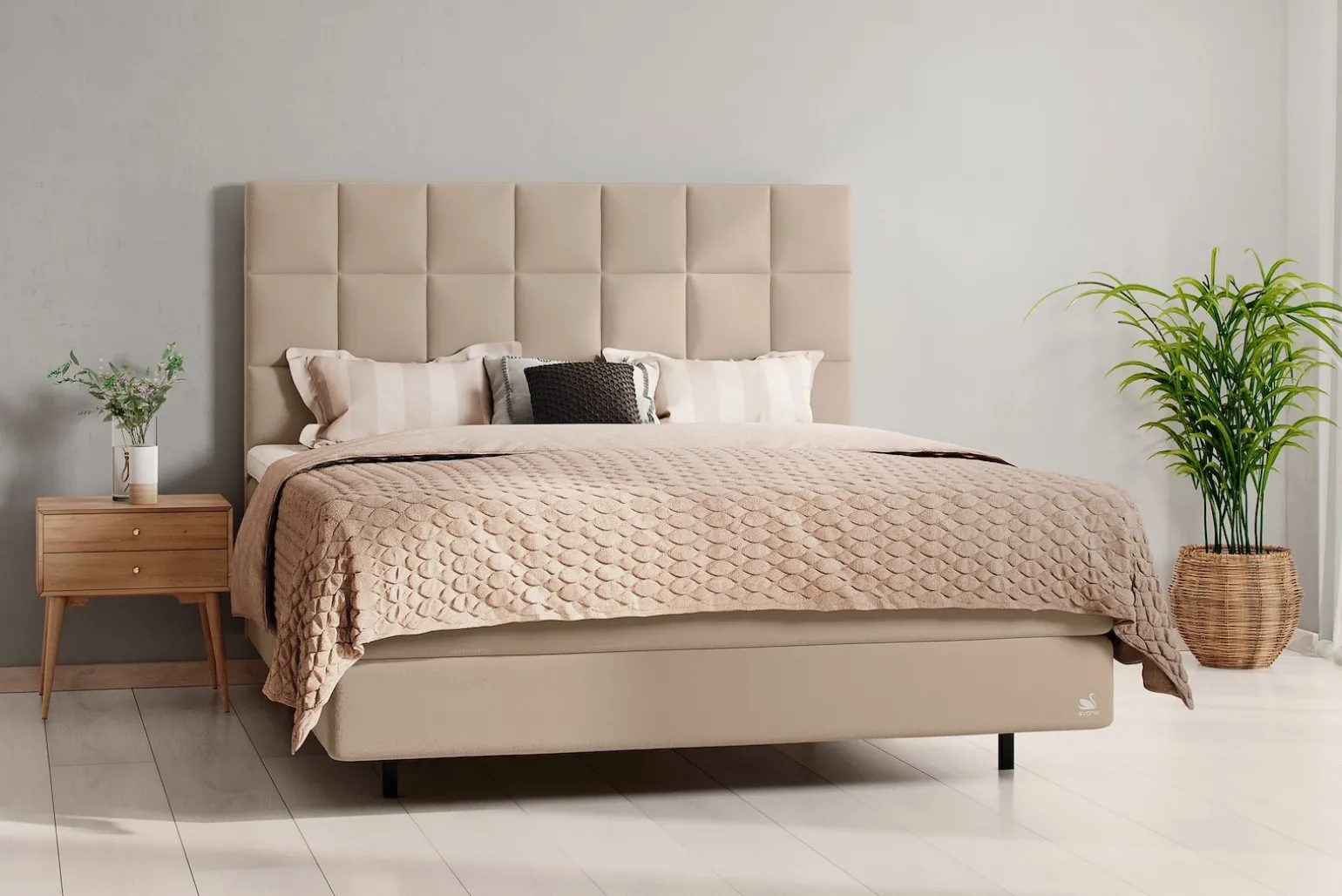 Zilva Kontinentalseng 160x200
